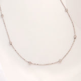 Royal Ball Beaded Silver Chain