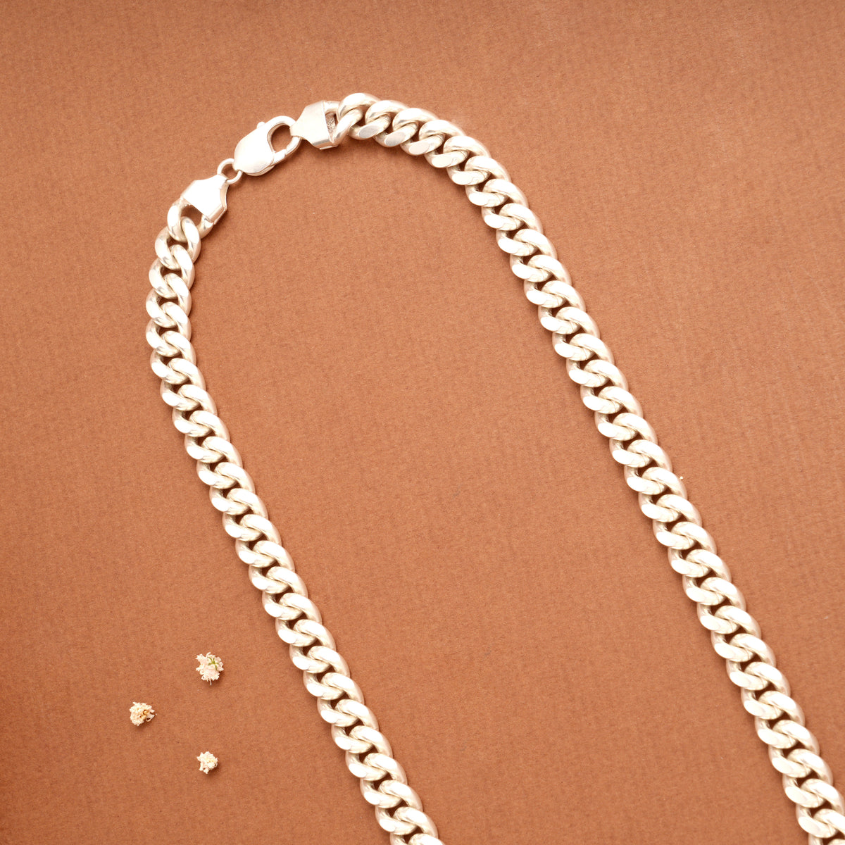 Heavy Classic Cuban Link Silver Men’s Chain