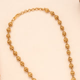 Goddess Lakshmi Devi Pendant Golden Necklace