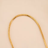 Lakshmi White Stone Silver Mugappu Chain