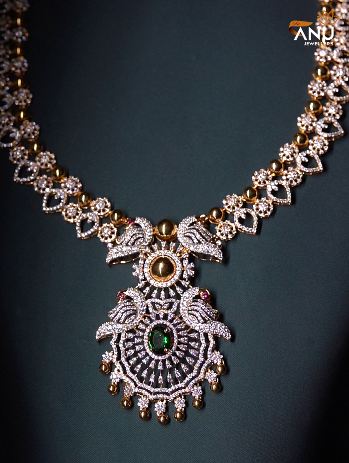 Peacock Grace Diamond Set