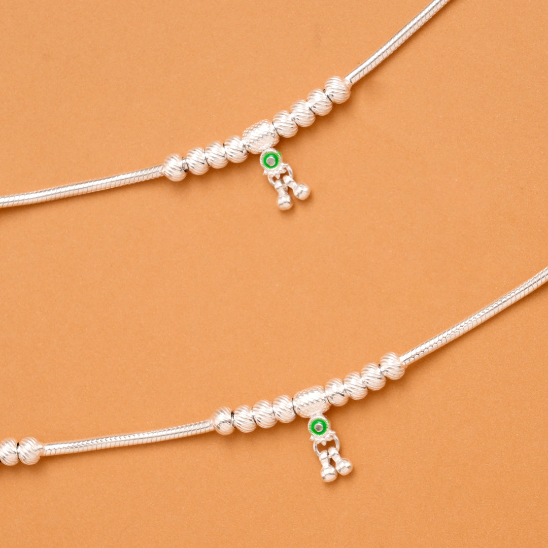 Traditional Bead Silver Kolusu