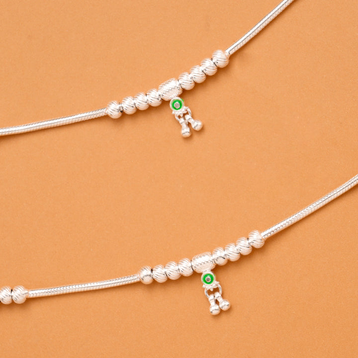 Traditional Bead Silver Kolusu