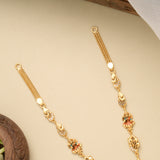 Devotional Lakshmi and Vinayagar Golden Necklace