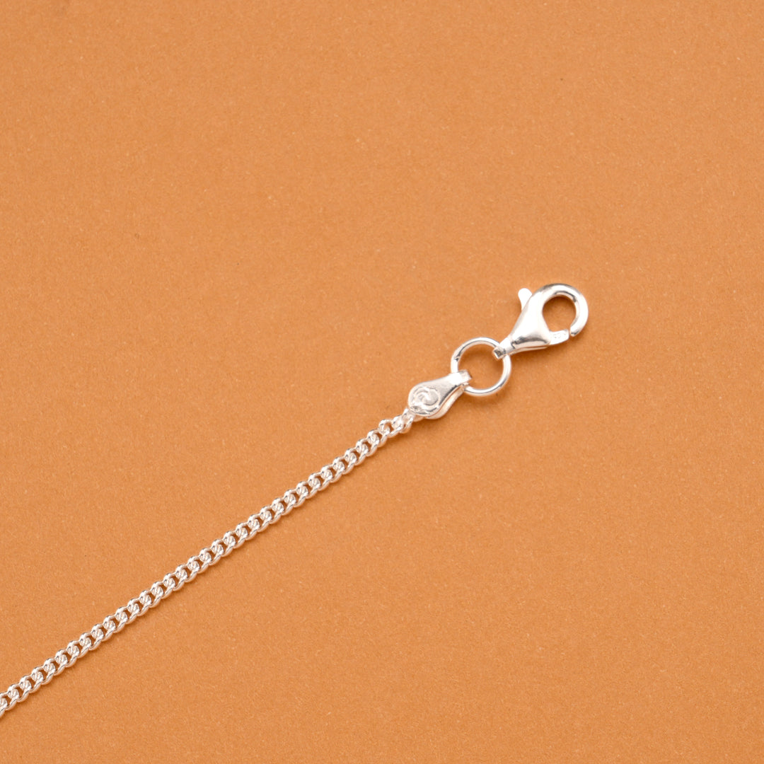 Light Blue Fish Enamel Silver Baby Bracelet