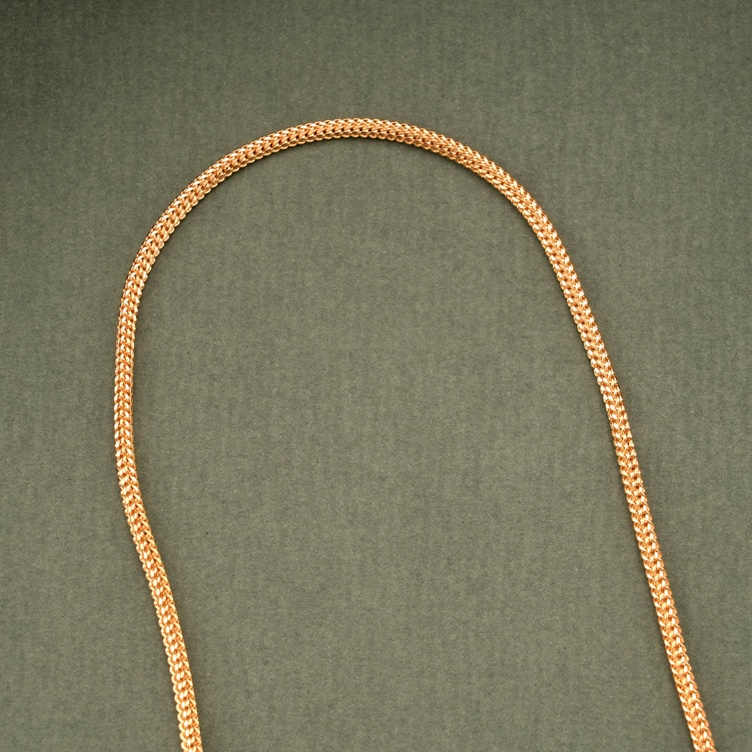 Classic Golden Lakshmi Mugappu Chain