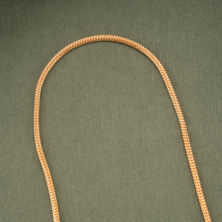 Classic Golden Lakshmi Mugappu Chain