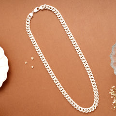 Heavy Classic Cuban Link Silver Men’s Chain