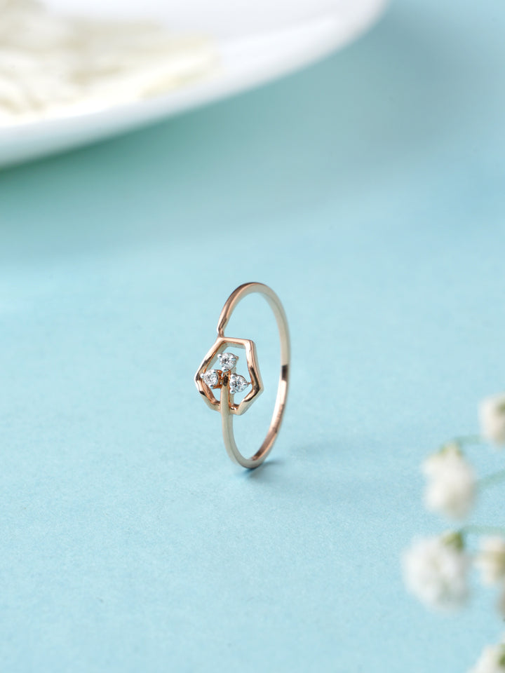 Haya Diamond Rose Gold Ring