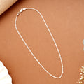 Classic Paper Link Silver Women’s Chain