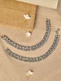 Pretty Paisley Charm Antique Anklet