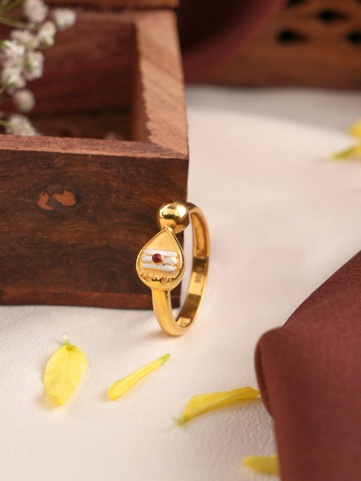 Vel Divine Gold God Ring