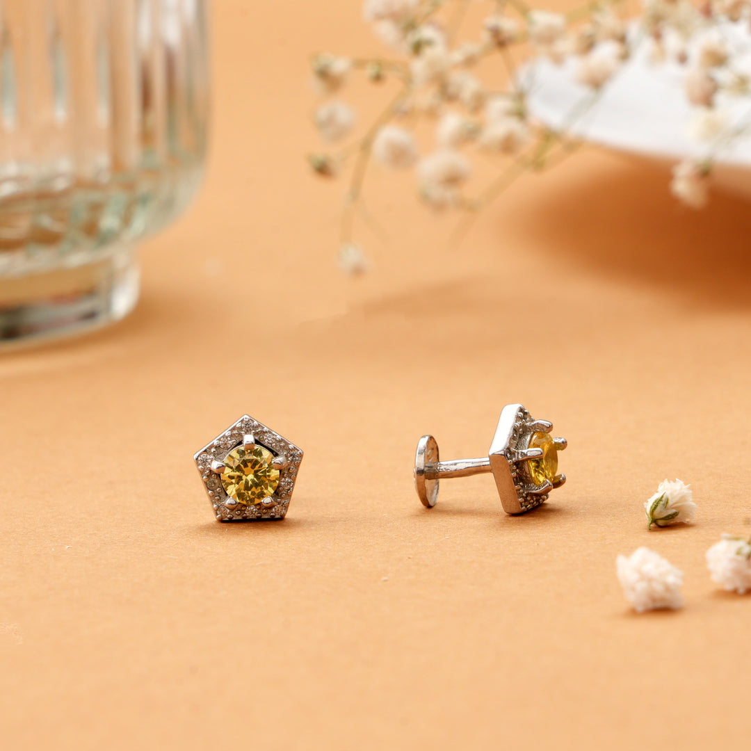 Arte Vitta Design Yellow Stud