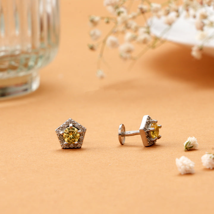 Arte Vitta Design Yellow Stud