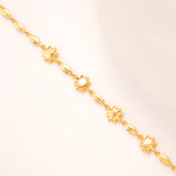 Golden Sunbeam Silver Bracelet