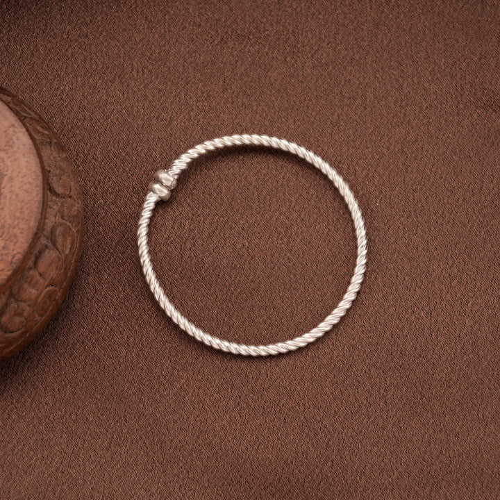 Tiny Rope Design Silver Baby Thandai