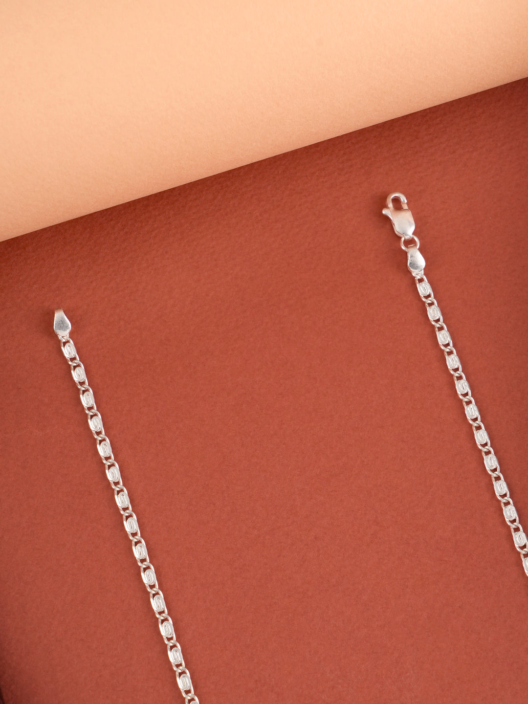 Cutting Valentino Link Silver Chain