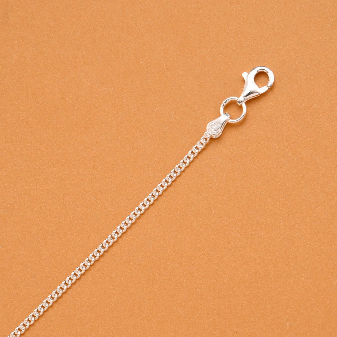 Tiny Blue Enamel Hello Kitty Silver Baby Bracelet