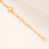 Golden Sunbeam Silver Bracelet