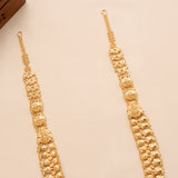 Temple Lakshmi Silver Gold Plated Haram