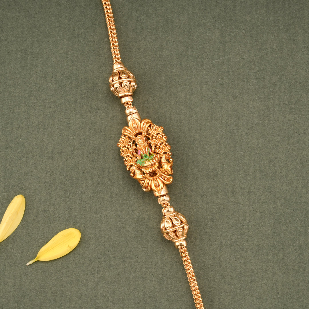 Blossom Lakshmi Golden Mugappu Chain