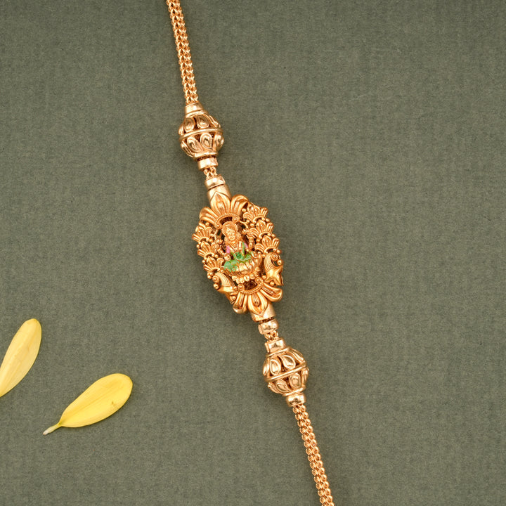 Blossom Lakshmi Golden Mugappu Chain