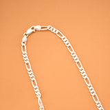 Classic Figaro Link Silver Chain