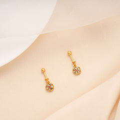 Classic Round Flower with Golden Koppu