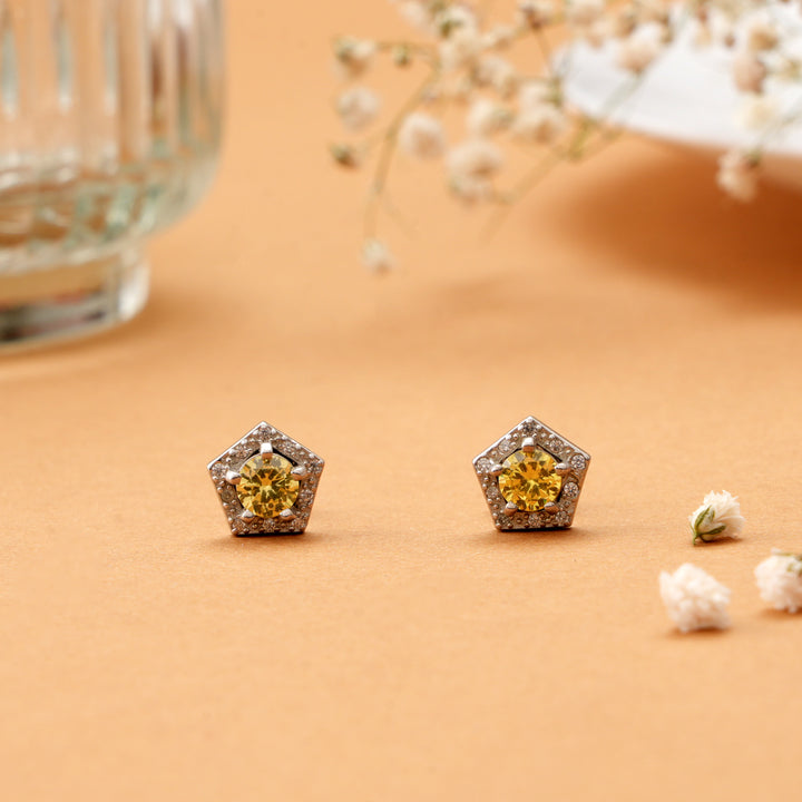 Arte Vitta Design Yellow Stud