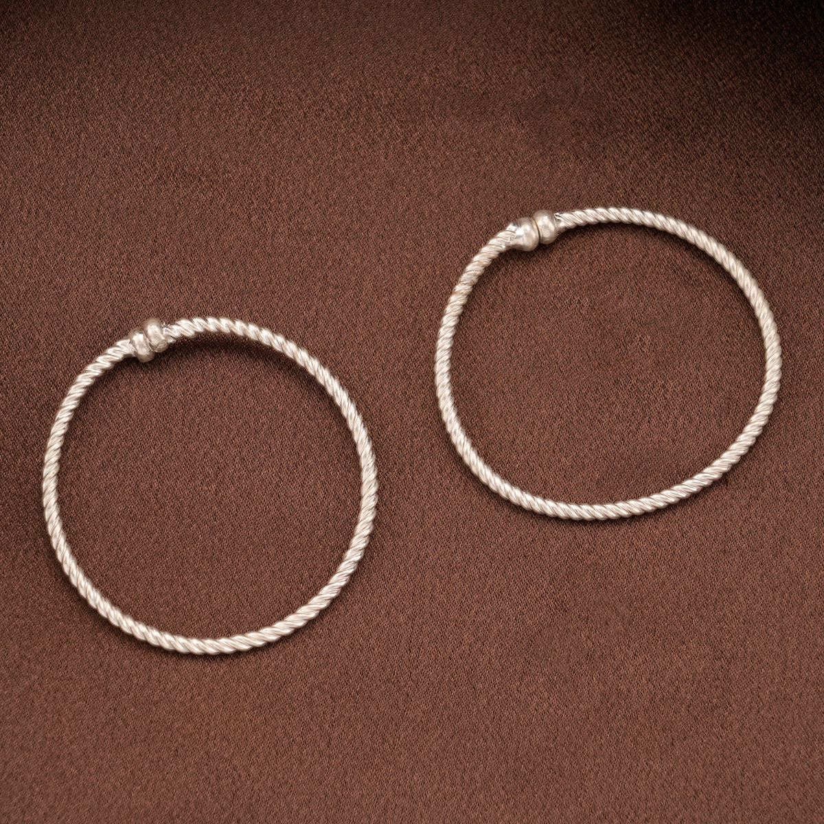 Tiny Rope Design Silver Baby Thandai