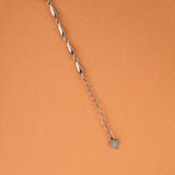 Stylish Heart Shape Silver Bracelet