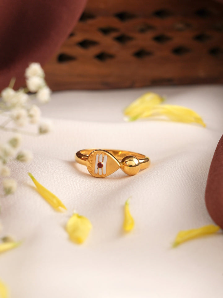 Vel Divine Gold God Ring
