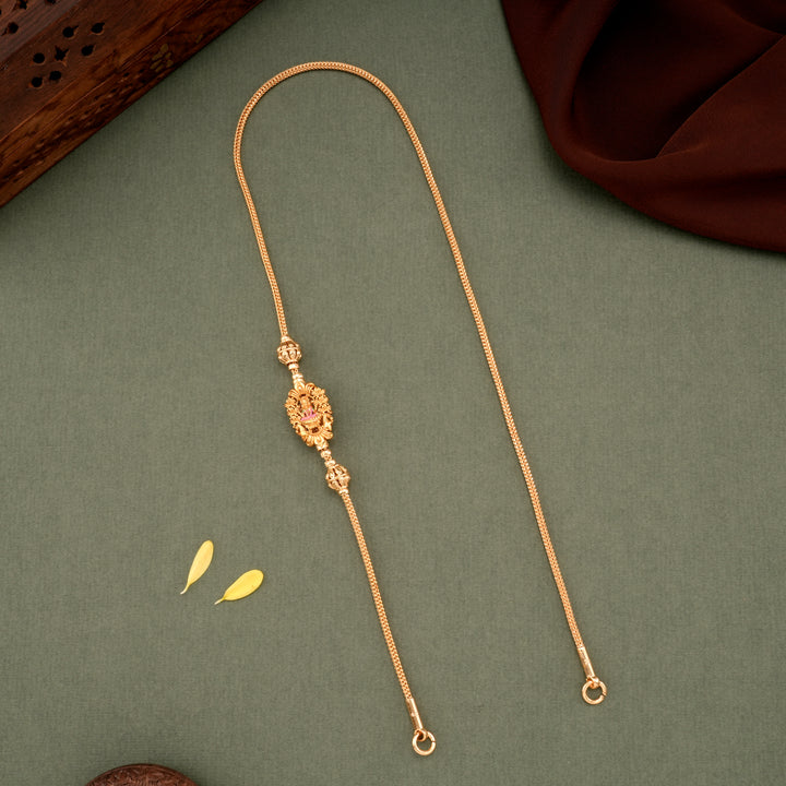 Blossom Lakshmi Golden Mugappu Chain