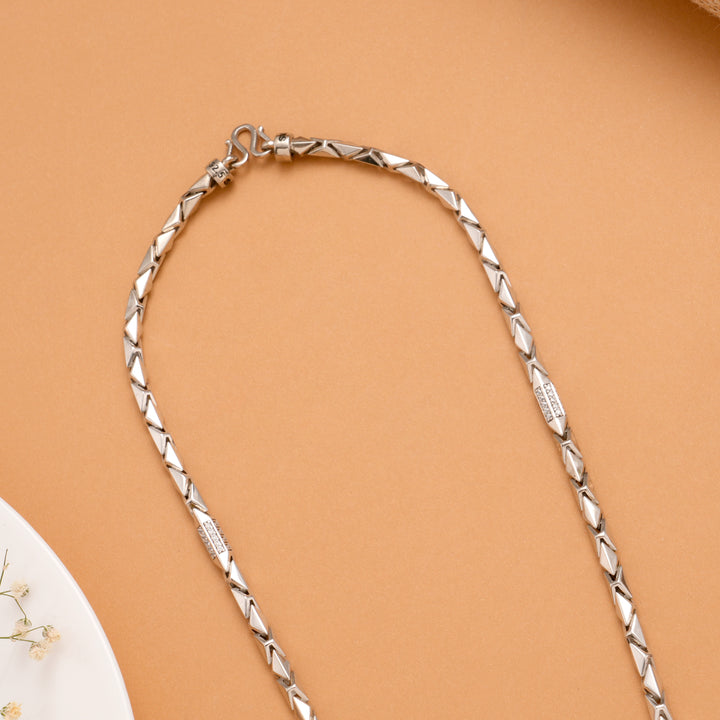 Premium Arrowhead Link Silver Chain