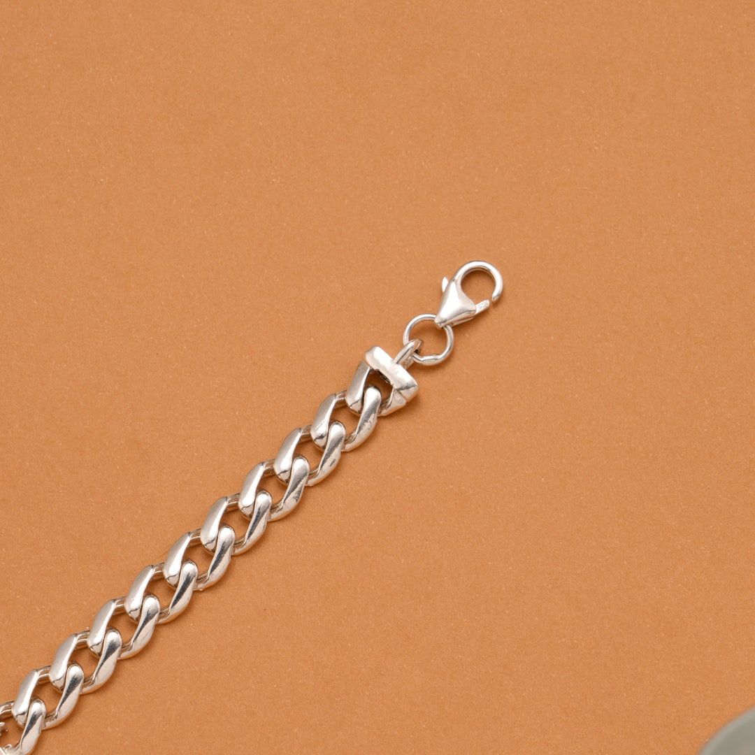 Lord Ganesha with Silver Kids Bracelet