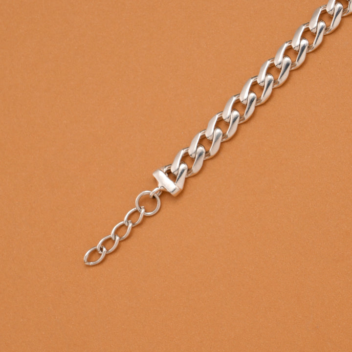 Lord Ganesha with Silver Kids Bracelet