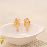 Classic Butterfly Design Golden Earring