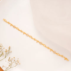 Darling Kiss Gold Plated Bracelet