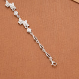 Vibrant Butterfly with Silver Women’s Bracelet