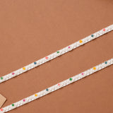 Fancy Star Pattern Silver Anklet