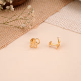 Butterfly Casting Stud Earrings