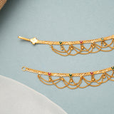 Traditional Hair Chain Gold Mattal