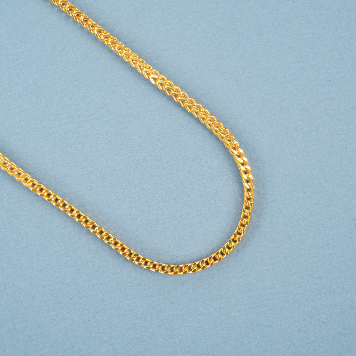 Elite Twisted Design Gold Chain