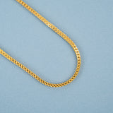 Elite Twisted Design Gold Chain