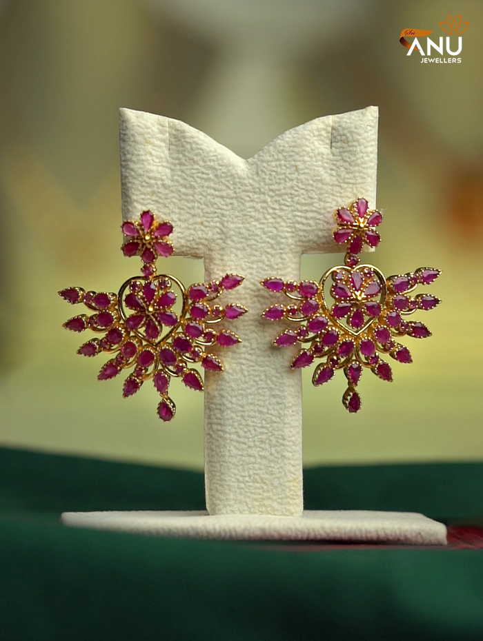 Blossom Ruby Heritage Gold Set