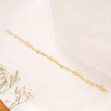 Princess Daughter Crown Golden Bracelet