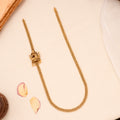 Divine Gaja Lakshmi Golden Mugappu Chain