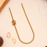 Divine Gaja Lakshmi Golden Mugappu Chain