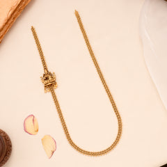Divine Gaja Lakshmi Golden Mugappu Chain