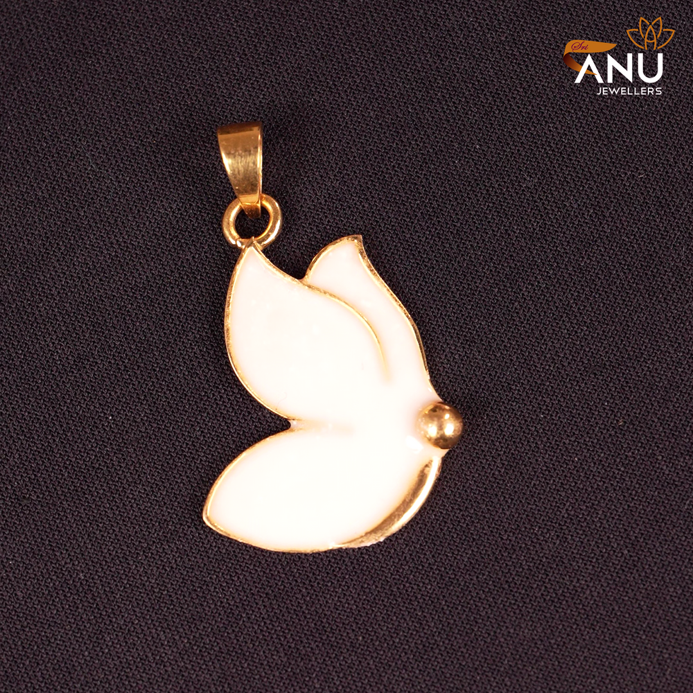 Butterfly Breast Milk Gold Pendant